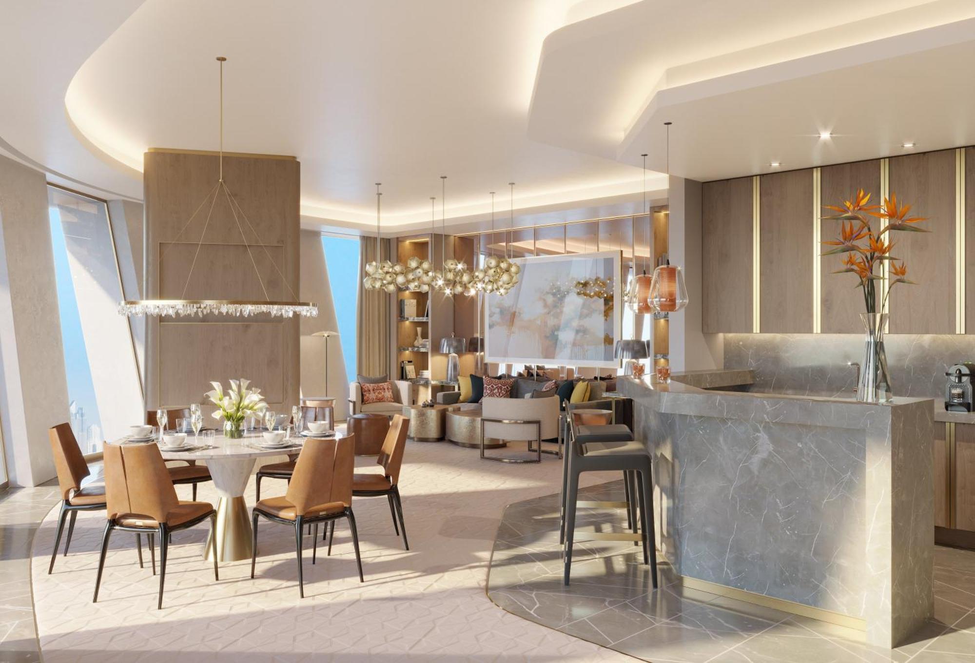 Mandarin Oriental Downtown, Dubai Hotel ภายนอก รูปภาพ